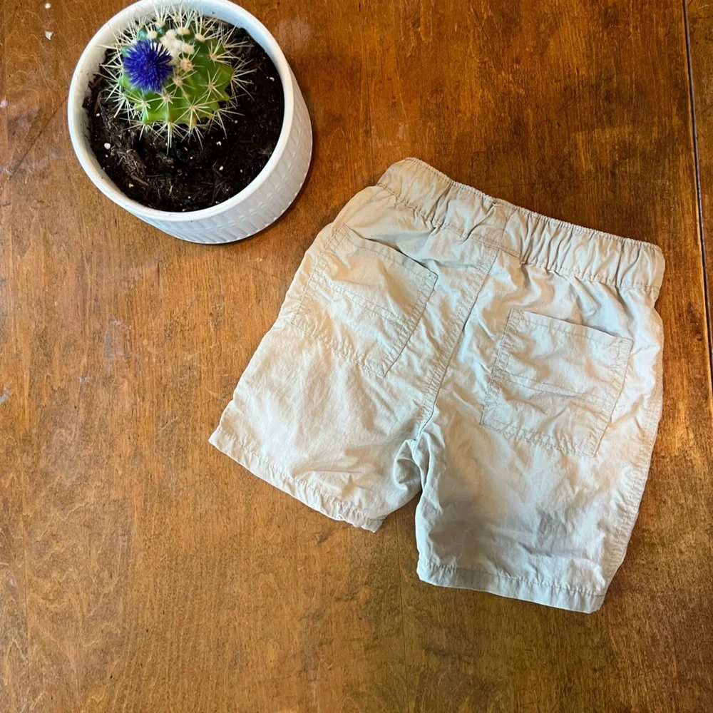The Children’s Place Boys 3T Tan Athletic Shorts Elastic Waist Kids Shorts